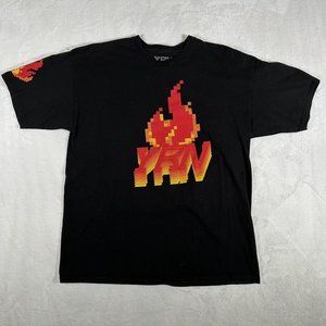 YRN Yung Rich Nation Migos Rap Group Quavo Takeoff Offset Band Shirt Black XL